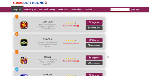 Game bài đổi thưởng gamedoithuong.vip - Website review game 7 Gamedoithuong.vip - Nơi đánh giá các cổng game uy tín tại Việt Nam