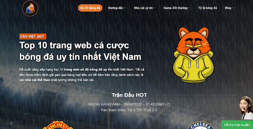 Game bài đổi thưởng caovietnet - Website đánh giá nhà cái 7 Trang web đánh giá nhà cái cá cược chất lượng