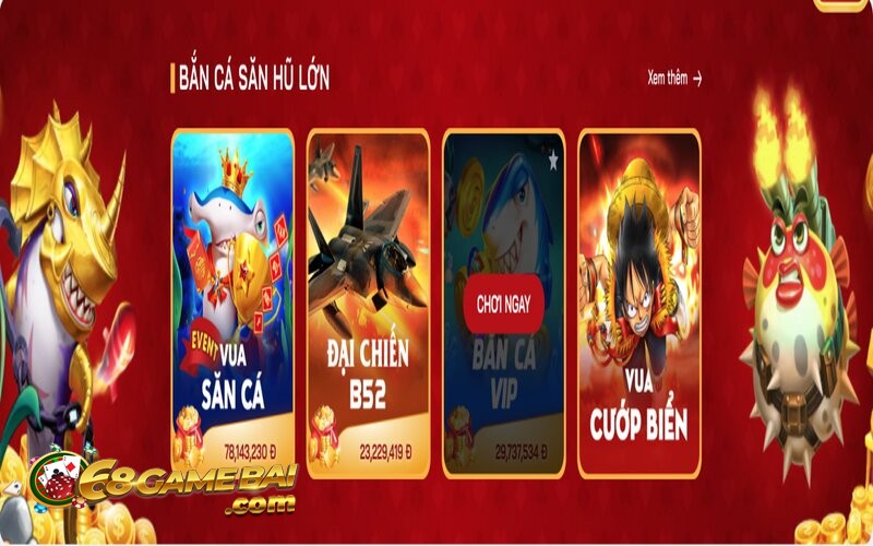 Trò chơi bắn cá online trên nhà cái Red88