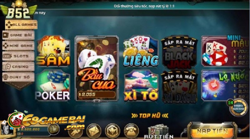Game bài B52 là một sân chơi cá cược hấp dẫn