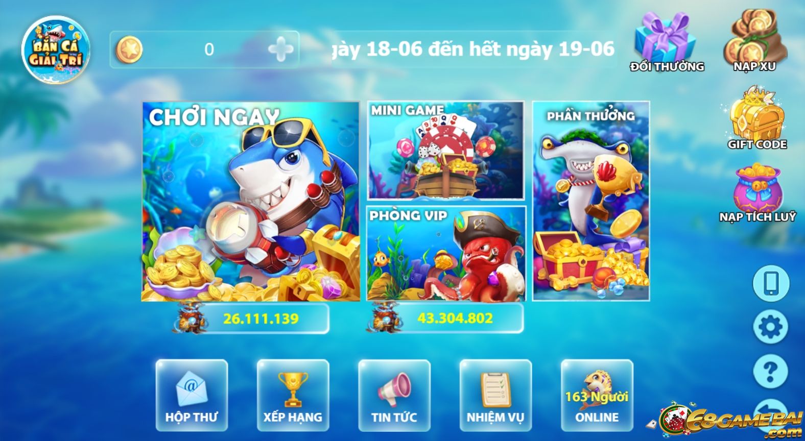 Hướng dẫn tải bắn cá giải trí nhanh chóng dễ dàng nhất