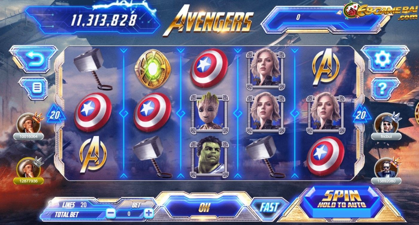 Avengers tại 68gamebai - Hướng dẫn chơi game quay hũ luôn thắng 2 Luật chơi Avengers 68gamebai như thế nào?