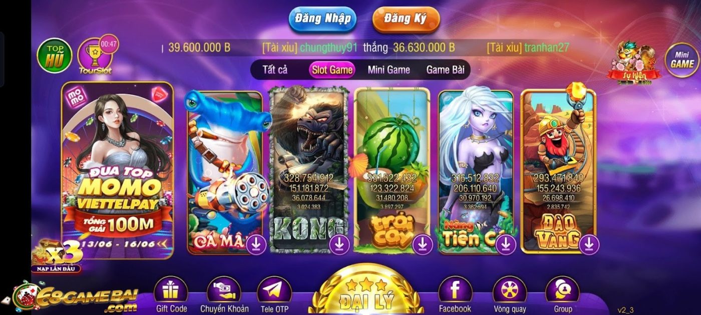 BayVip – Sân chơi giải trí đổi thưởng mang màu sắc dân gian 3 Giao diện Bayvip ấn tượng