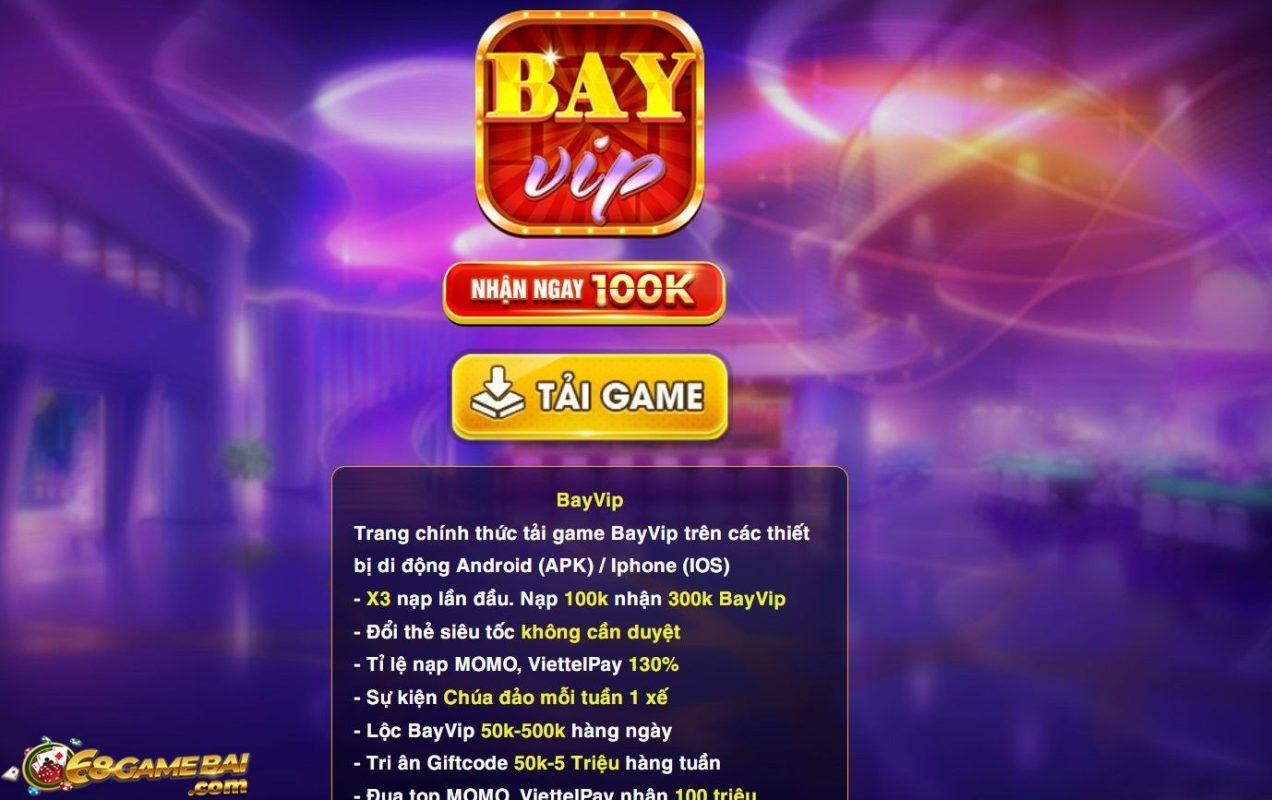 BayVip – Sân chơi giải trí đổi thưởng mang màu sắc dân gian 6 Tải app Bayvip dễ dàng