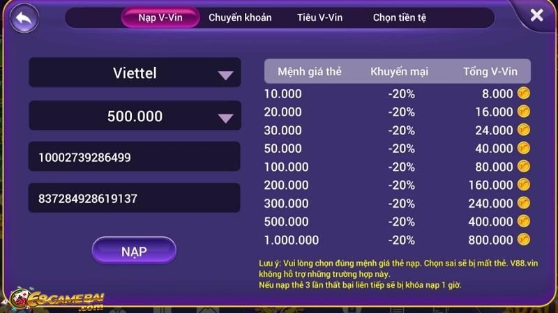 88Vin - Cổng game quốc tế kho game đồ sộ bậc nhất 2022 7 Giao dịch tại 88vin như thế nào?