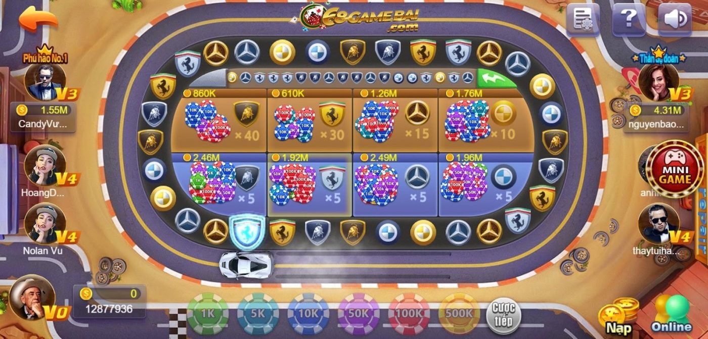 Cực phẩm phi xe tại game bài 68 - Hướng dẫn cách chơi dễ thắng nhất 3 Luật chơi Cực phẩm phi xe 68gamebai anh em nên tìm hiểu