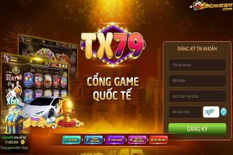 Những thao tác cần thực hiện tại TX79
