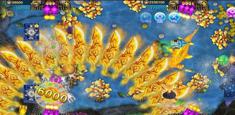 Triệu Vân Săn Cá – Cổng game bắn cá đổi thưởng siêu hot hiện nay 5 Hệ thống vũ khí tối tân giúp người chơi có cơ hội bắn được nhiều cá