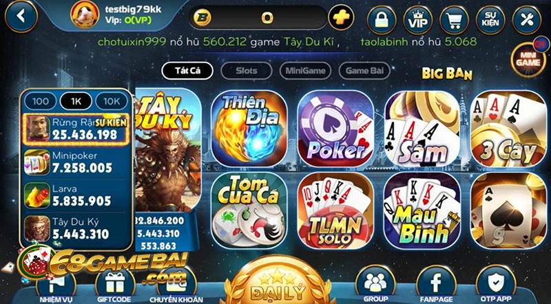 RikVip - Cổng game bài cá cược trực tuyến chuyên nghiệp 19 Tựa game phong phú cùng trải nghiệm tuyệt đỉnh