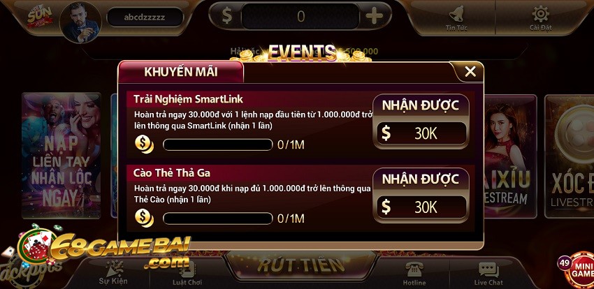 Sunwin - Game bài đổi thưởng uy tín top đầu Việt Nam 26 Sunwin tặng thưởng cho các game thủ nạp tiền lần đầu