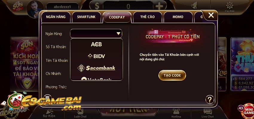 Sunwin - Game bài đổi thưởng uy tín top đầu Việt Nam 18 Sunwin cung cấp nhiều hình thức gửi tiền vào tài khoản game