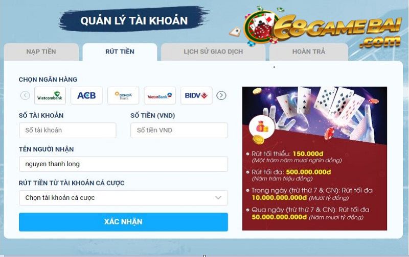 Hướng dẫn rút tiền về tài khoản liên kết nhanh chóng và dễ dàng