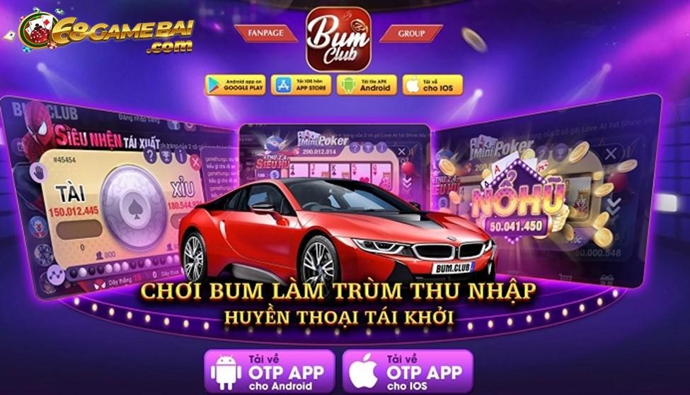 Bum Club – Tải game thời thượng hàng đầu Việt Nam năm 2022 1 Cổng game đổi thưởng Bum Club