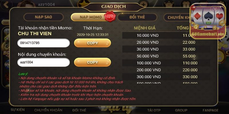Saoclub - Cổng game số 1 server Việt Nam 4 năm liên tiếp 4 Cách nạp tiền rút tiền tại Saoclub chưa bao giờ đơn giản tới thế