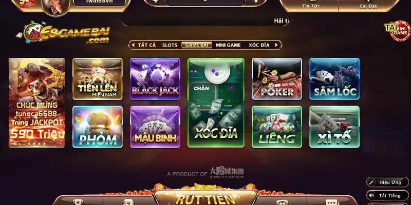 Trải nghiệm kho game siêu cool ngầu tại Sunwin