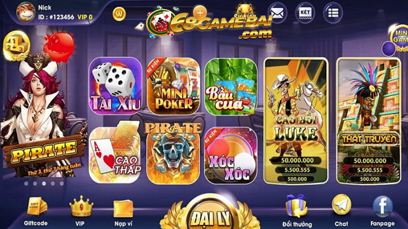 Tải Vuahu Club cực nhanh - Link tải chính thức update 2022 5 Game đánh bài cực hot