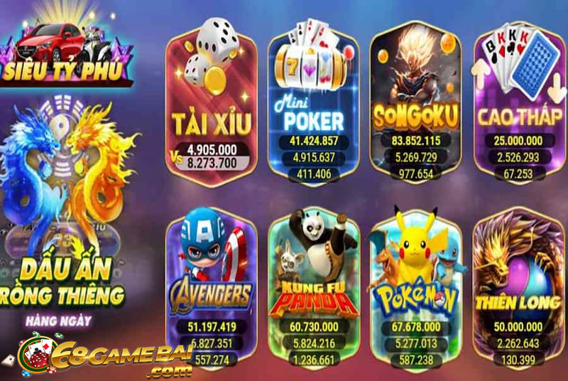 Tải Vuahu Club cực nhanh - Link tải chính thức update 2022 6 Mini game đầy thú vị