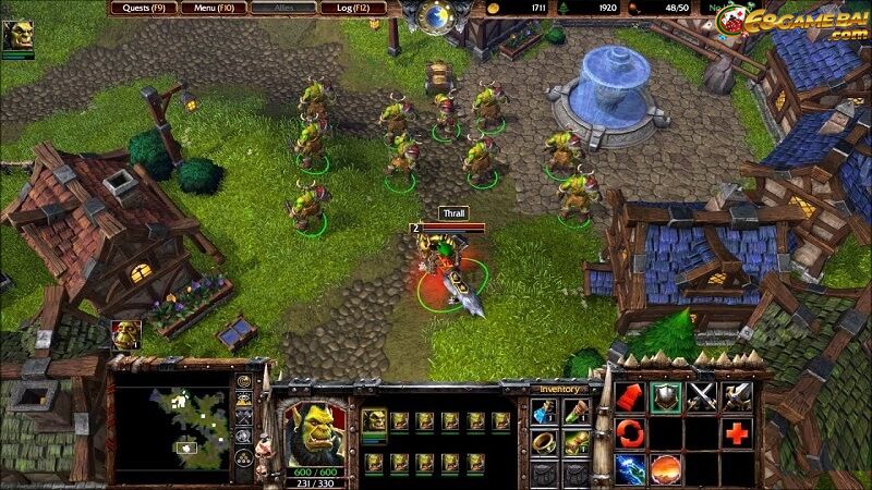 World Warcraft là gì? Luật chơi cơ bản tại 68 game bài 3 Xây nhà và nâng cấp vũ khí
