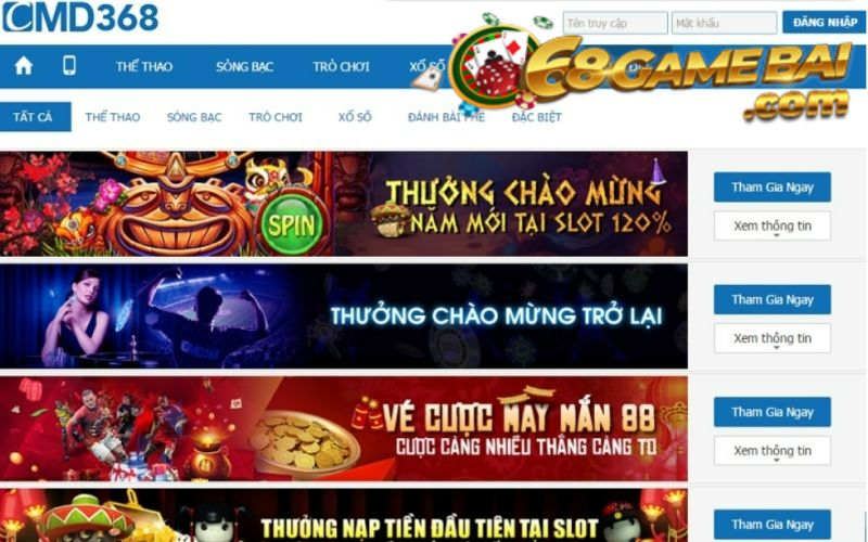 CMD368 có nhiều ưu đãi 