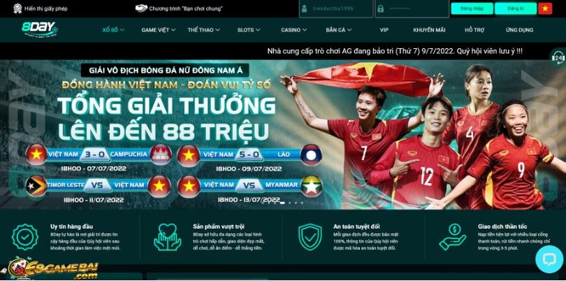 Hướng dẫn đăng ký 8Day chuẩn xác nhất 2022 1 Truy cập vào trang chủ 8Day