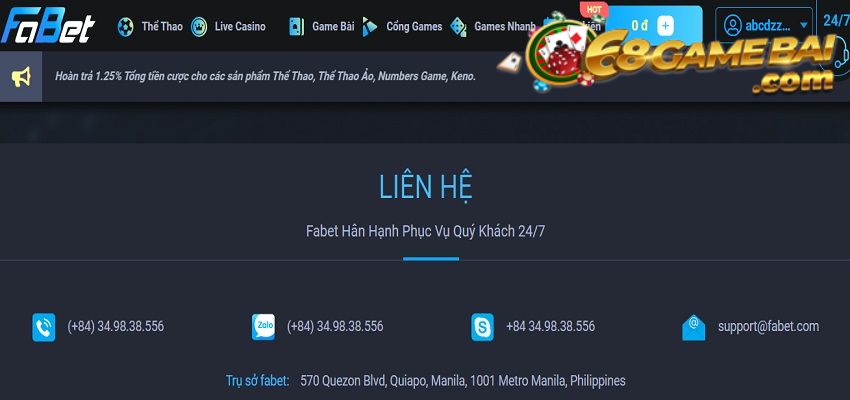 Fabet - Review chi tiết nhà cái Fabet uy tín số 1 thế giới 7 Bộ phần hỗ trợ người chơi của Fabet hoạt động tận tình, chuyên nghiệp