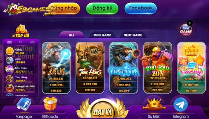 Vương quốc Zon Club Game Đổi Xu Tiền Thật Mới Nhất 2022 3 Hệ thống game chất lượng