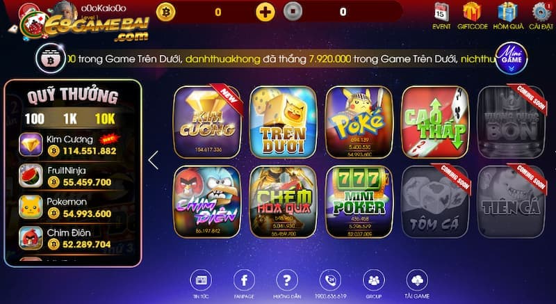 Vương quốc Zon Club Game Đổi Xu Tiền Thật Mới Nhất 2022 4 Chơi game thả ga