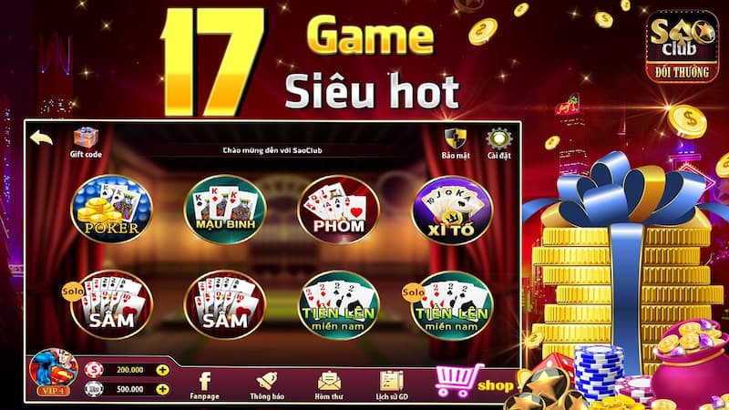 Saoclub - Cổng game số 1 server Việt Nam 4 năm liên tiếp 5 Những lý do bạn nên chọn Saoclub để giải trí