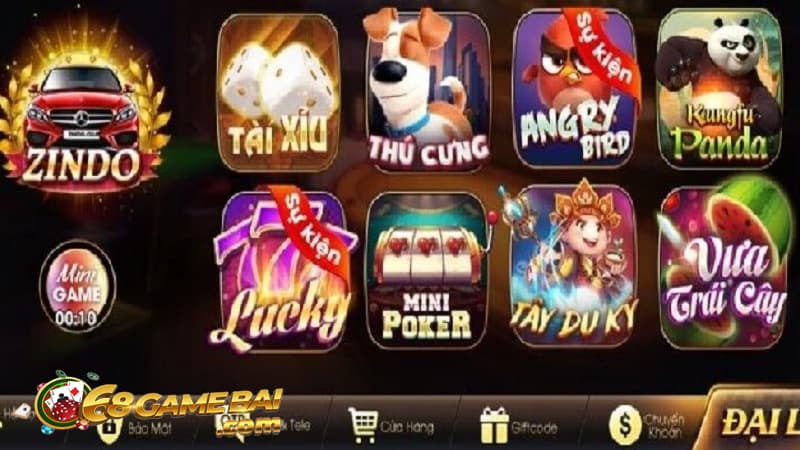 Zindoclub - Siêu đầu tư uy tín nhận lợi nhuận cực đã 2022 4 Top game cực đỉnh