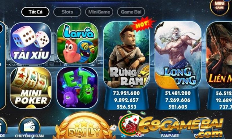 Lộc 88 Club - Tải game Loc88club Cổng game đổi thưởng giải trí 3 Hệ thống trò chơi Lộc 88 Club phong phú, hấp dẫn