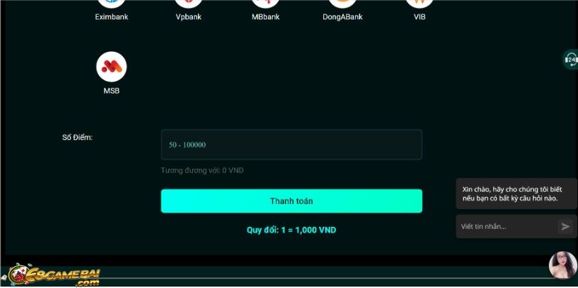 Hướng dẫn nạp tiền 8day nhanh chóng - hiệu quả nhất hiện nay 1 Nạp tiền 8day trực tuyến qua ngân hàng