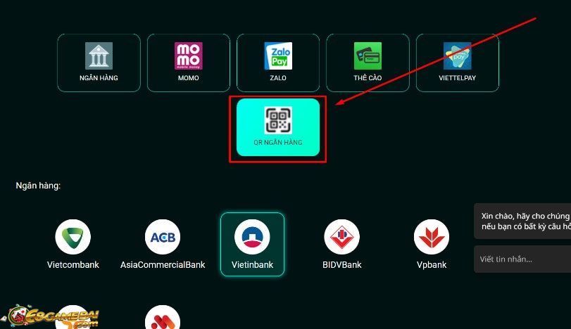 Hướng dẫn nạp tiền 8day nhanh chóng - hiệu quả nhất hiện nay 6 Nạp tiền trực tuyến QR ngân hàng