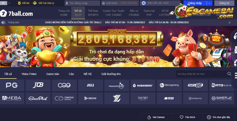 Sự uy tín và minh bạch của nhà cái 7ball 