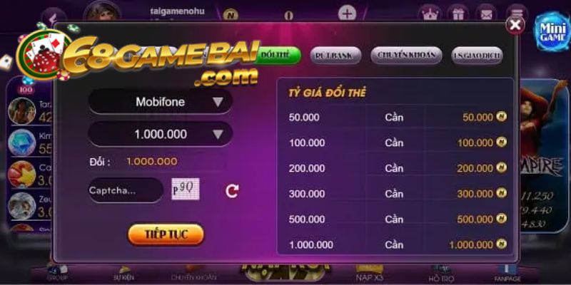 Hướng Dẫn Quá Trình Nạp Tiền Siêu Nổ 88 Cực Nhanh