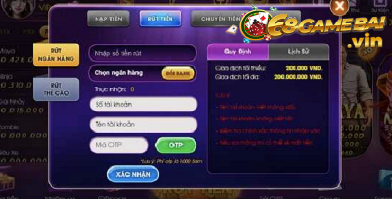Yeu-cau-cua-cong-game-khi-giao-dich-rut-tien-Sunvip