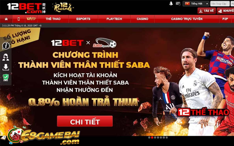 Review Chi Tiết Nhà Cái 12bet – Ngọa Hổ Tàng Long Của Châu Á 1 12bet có thâm niên khá lâu trên thị trường cá cược