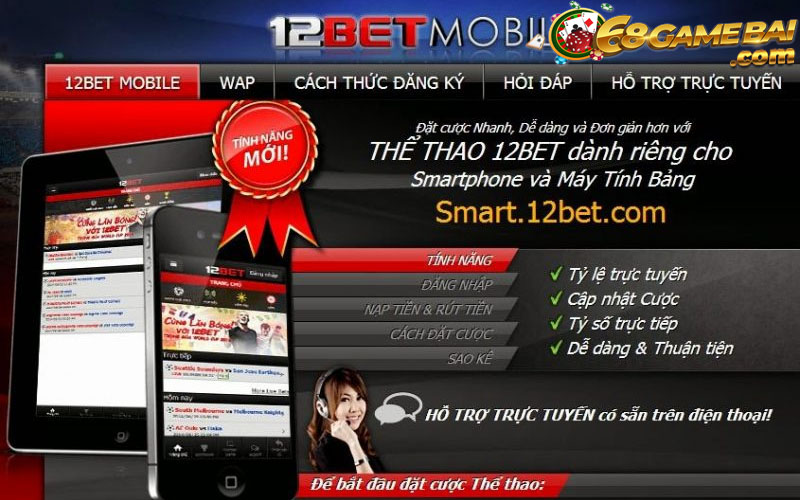 Review Chi Tiết Nhà Cái 12bet – Ngọa Hổ Tàng Long Của Châu Á 9 Cách tải 12bet Mobile về điện thoại di động