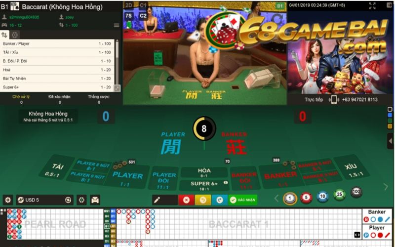 Trải nghiệm chơi game tại HappyLuke trên di động với nữ dealer xinh đẹp