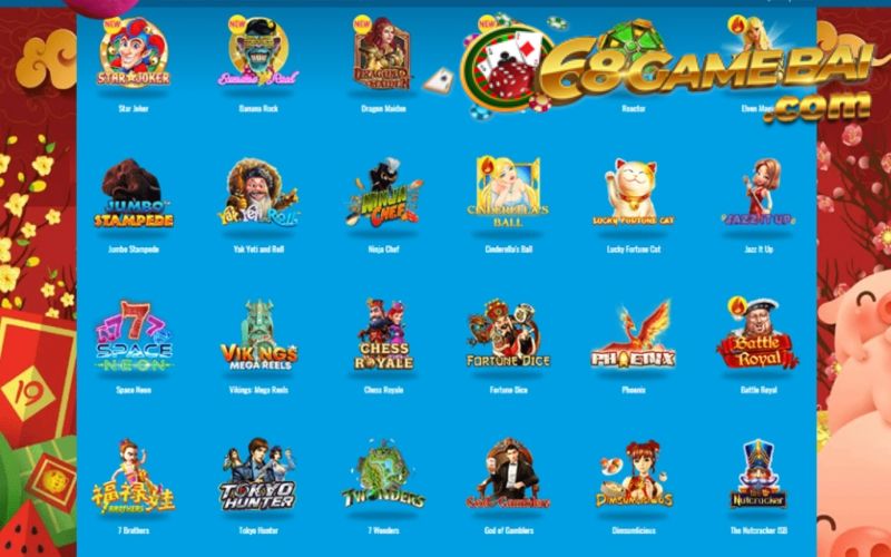 Kho game giải trí đa dạng