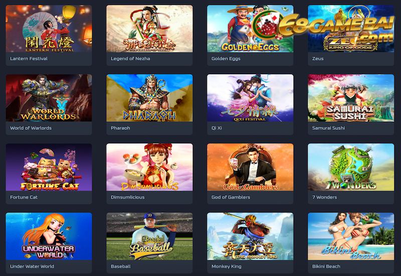 Slot games hấp dẫn và độc đáo