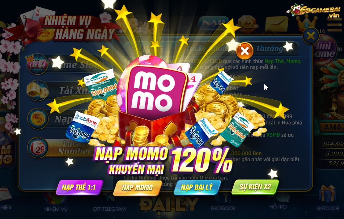 Benvip – Game nổ hũ Benvip đẳng cấp và uy tín nhất 6 nhieu-uu-dai-nap-the-hoan-ben-moi-ngay