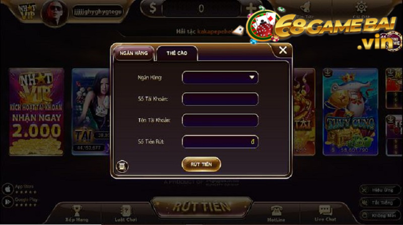 Cổng game NhatVip uy tín trải nghiệm mới lạ tại Việt Nam 4 Đa dạng nhiều phương thức giao dịch tại cổng game NhatVip