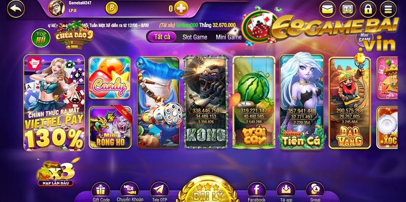 Kho game đồ sộ tại Bay247