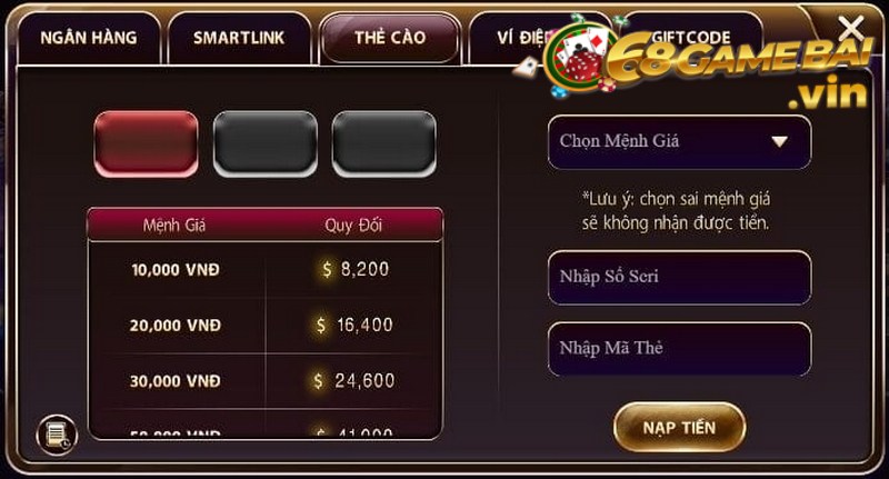 King789 - Top cổng game bài đổi thưởng giải trí 2022 4 Nạp rút tiền King789 đơn giản, nhanh chóng