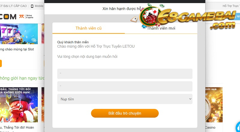Hỗ trợ nhiệt tình ngay cả khi link nhà cái bị chặn