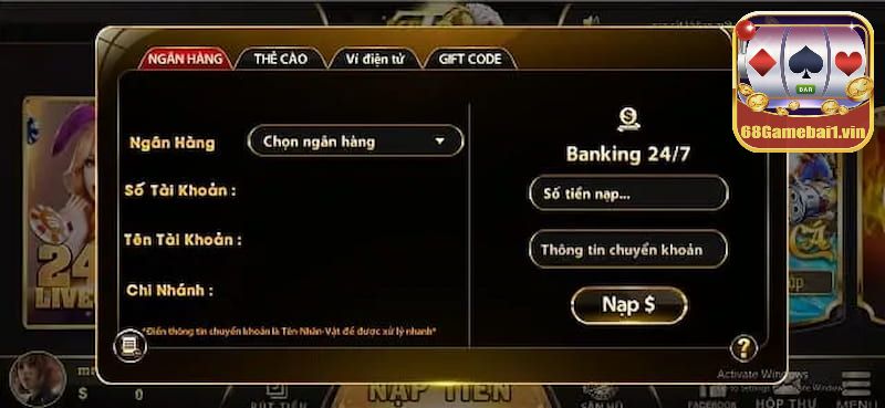 King88 - Cổng bài game đổi thưởng online uy tín 2022 8 Nạp tiền vào King88 không khó như mọi người nghĩ
