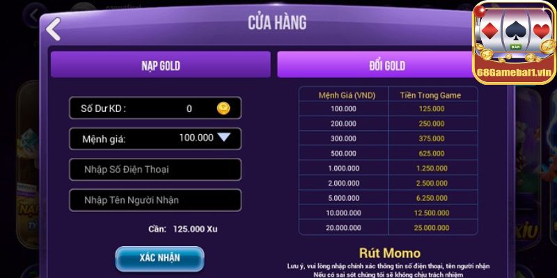 Các bước thực hiện rút tiền nohu52 đơn giản dễ thực hiện