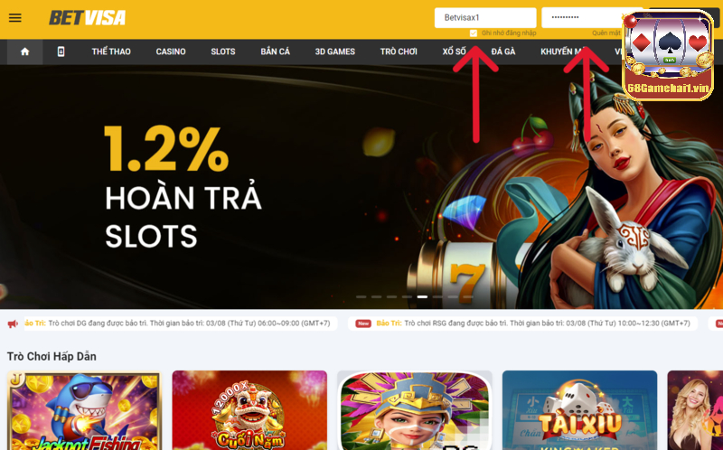 Đăng nhập Betvisa cực đơn giản, trải nghiệm game hay 3 Đăng nhập Betvisa cực đơn giản, trải nghiệm game hay