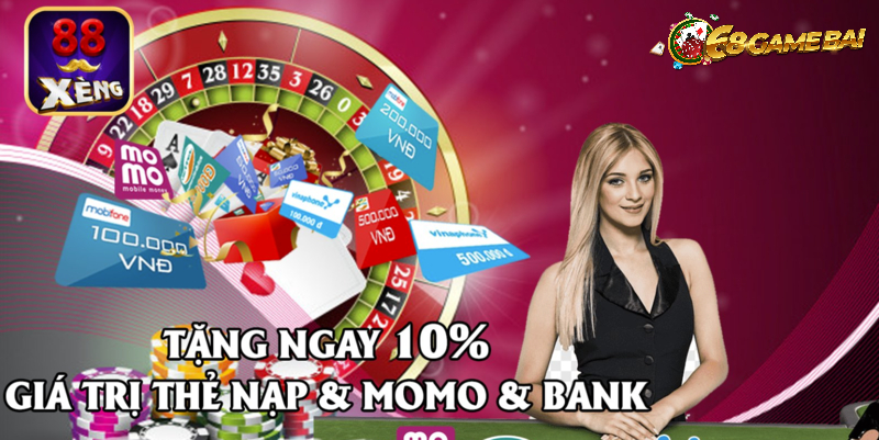 <strong>Nhận khuyến mãi/giftcode Xeng88 liền tay, chơi game cực hay</strong> 2 Nạp mỗi ngày tặng 10% giá trị nạp